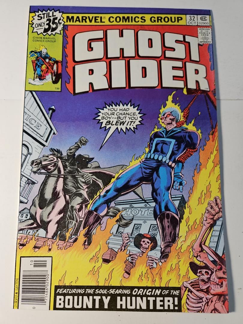 Ghost Rider #32, VF Marvel, 1978
