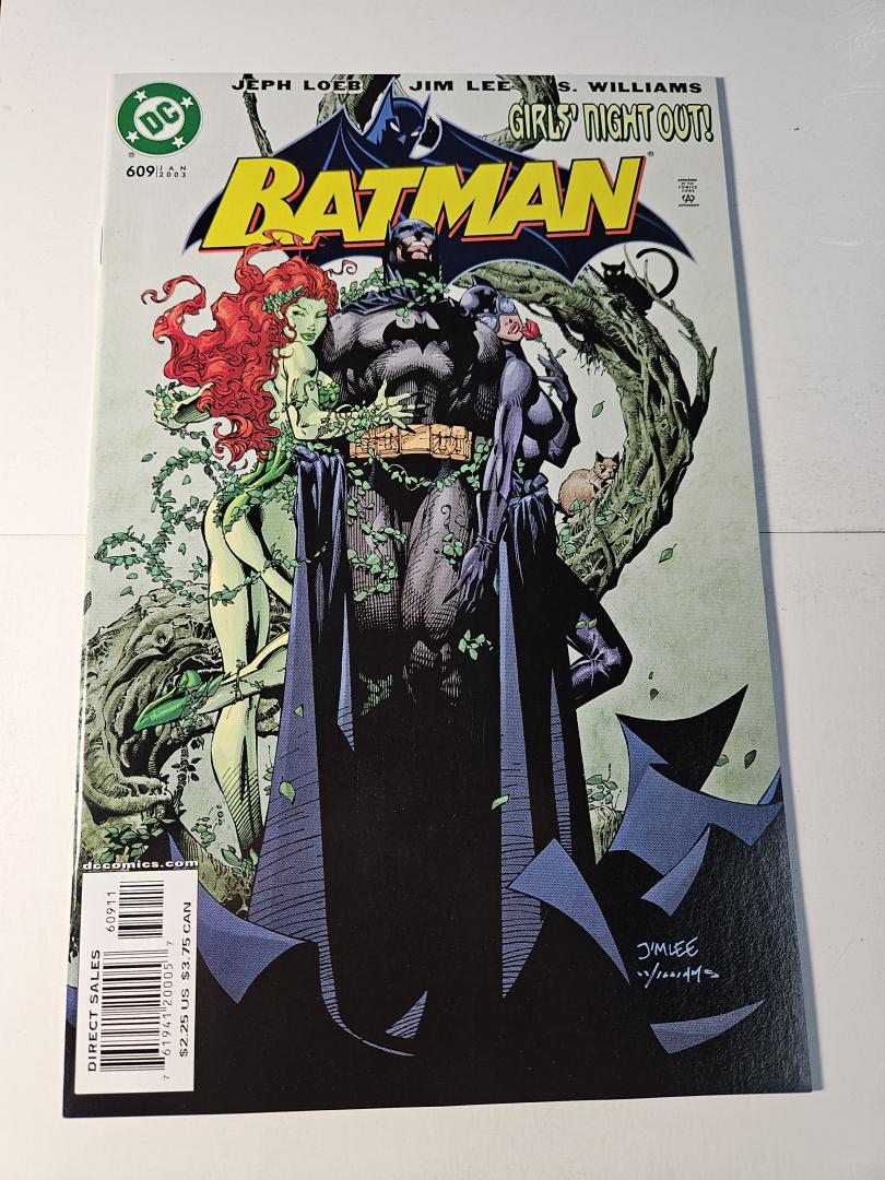 Batman #609, NM- 1st Thomas Elliot HUSH pt2 DC Comics, 2002