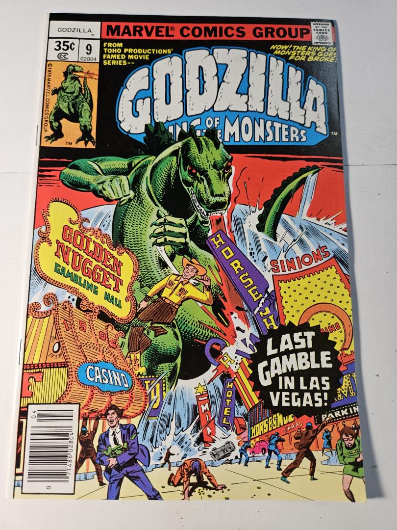 Godzilla King of the Monsters #9, NM- Marvel, 1978