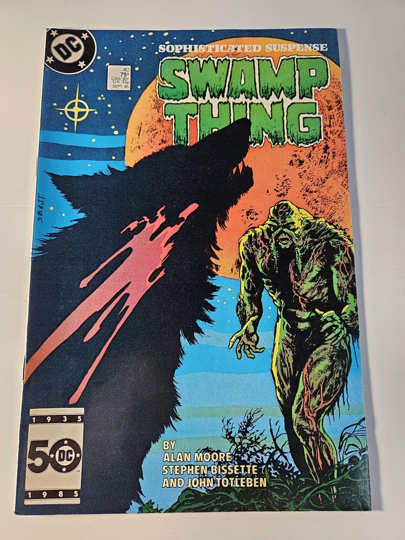 Swamp Thing #40, Alan Moore, DC, 1985