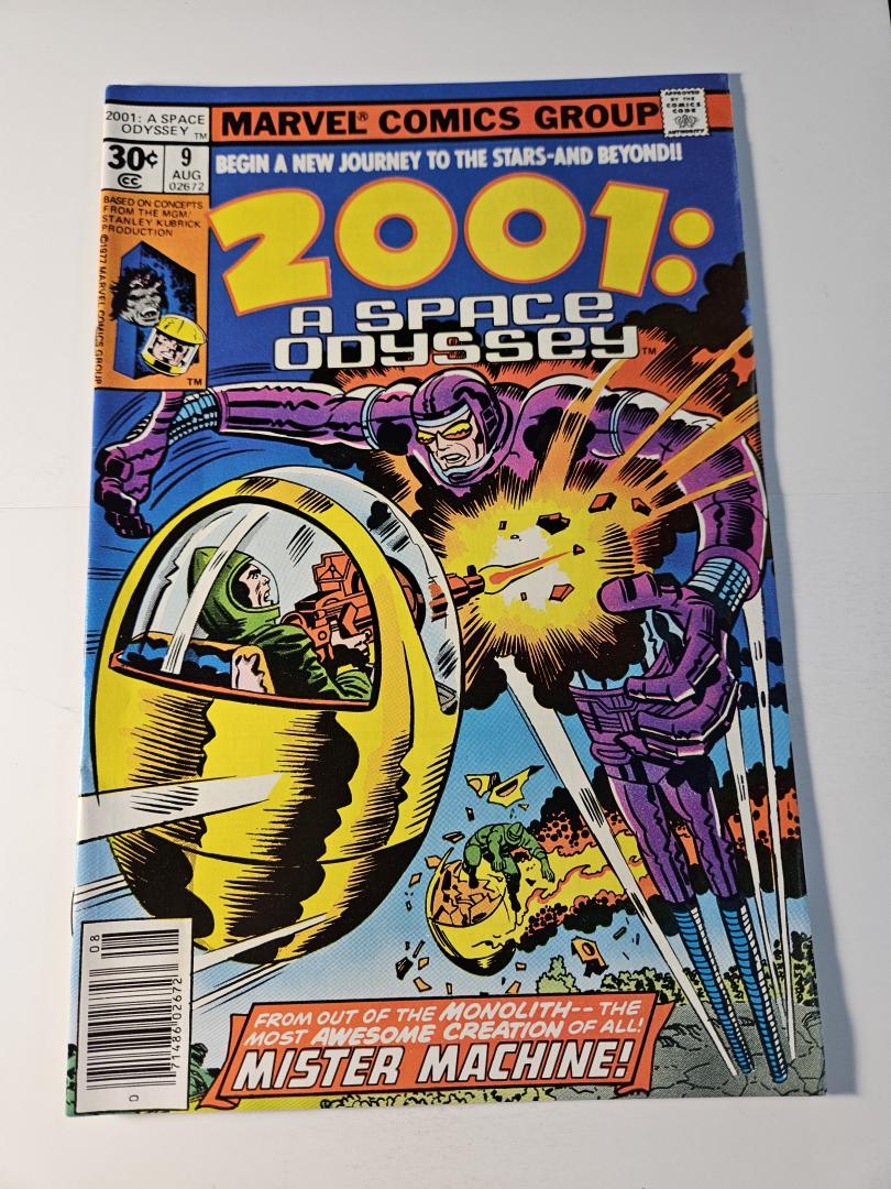 2001: A Space Odyssey #9, Marvel, 1977