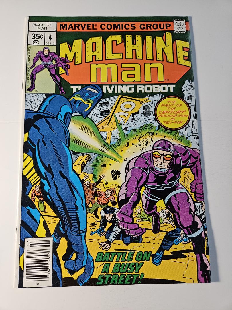 Machine Man #4, Marvel, 1978