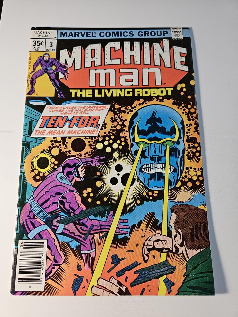 Machine Man #3, Marvel, 1978