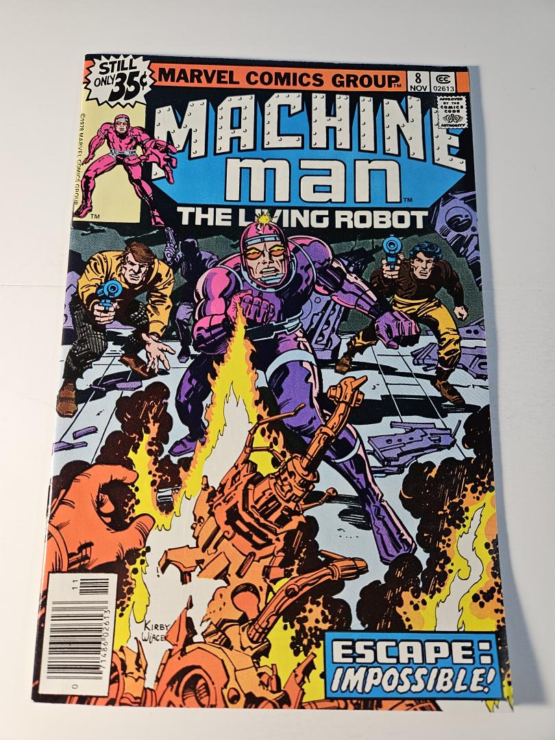 Machine Man #8, Marvel, 1978
