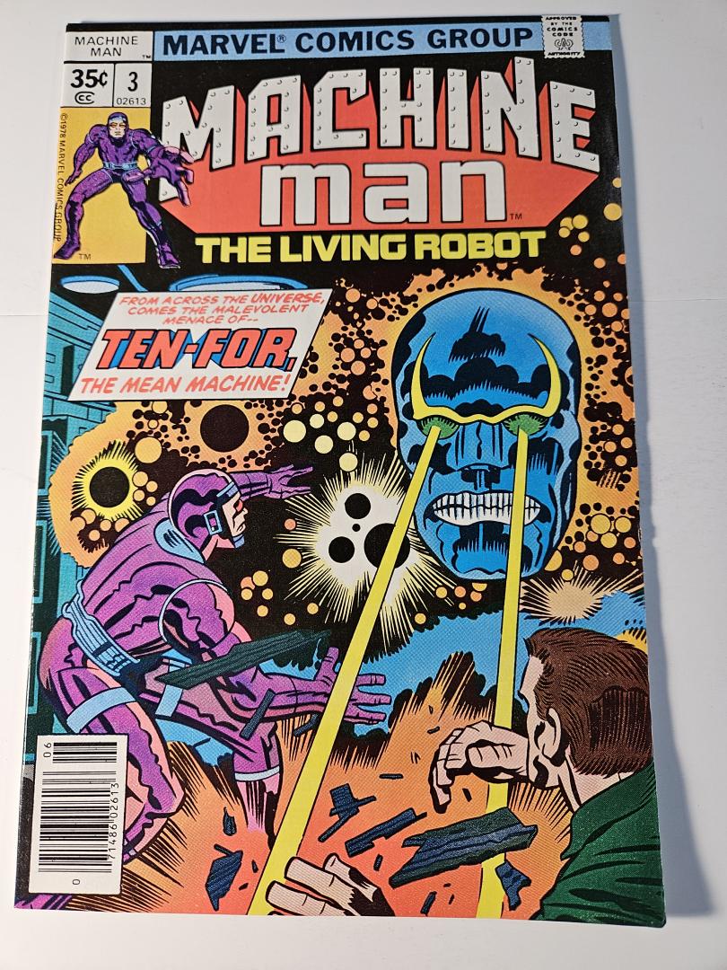 Machine Man #3, VF Marvel, 1978