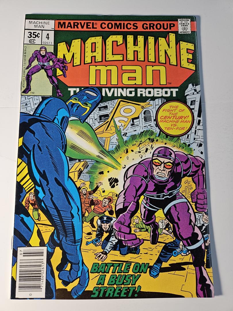 Machine Man #4, Marvel, 1978