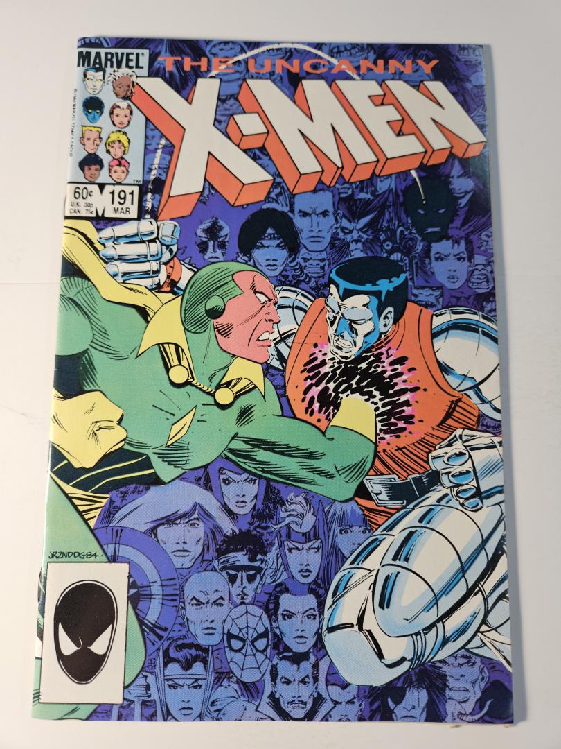 Uncanny X-Men #191, NM 1st Nimrod, Marvel, 1985