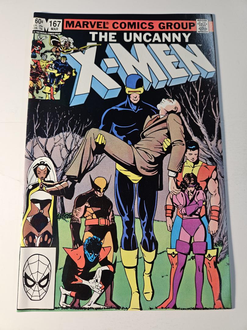 Uncanny X-Men #167, VF Marvel, 1983