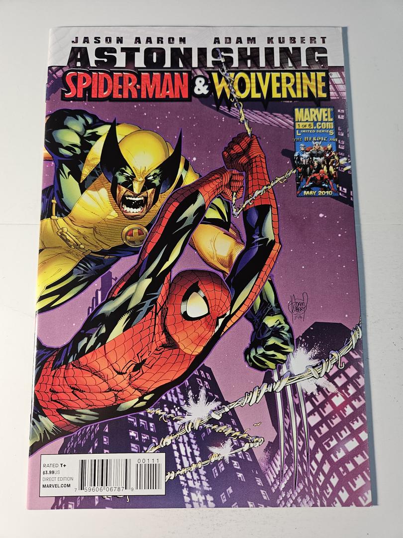 Astonishing Spider-Man and Wolverine #1, NM Marvel, 2010