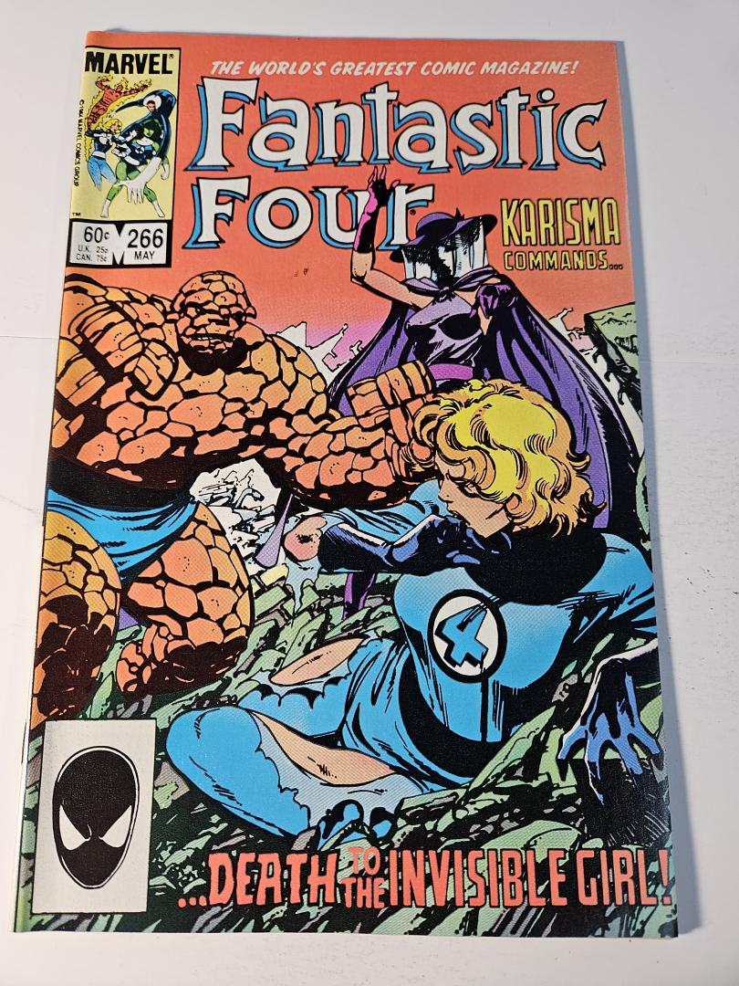 Fantastic Four #266, NM- 1st Karisma,  Marvel, 1984