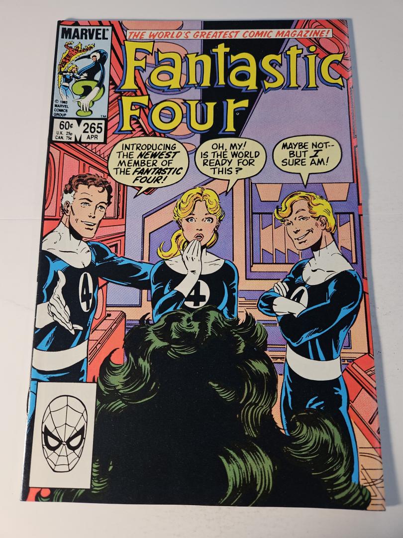 Fantastic Four #265, NM- She-Hulk joins, Marvel, 1984