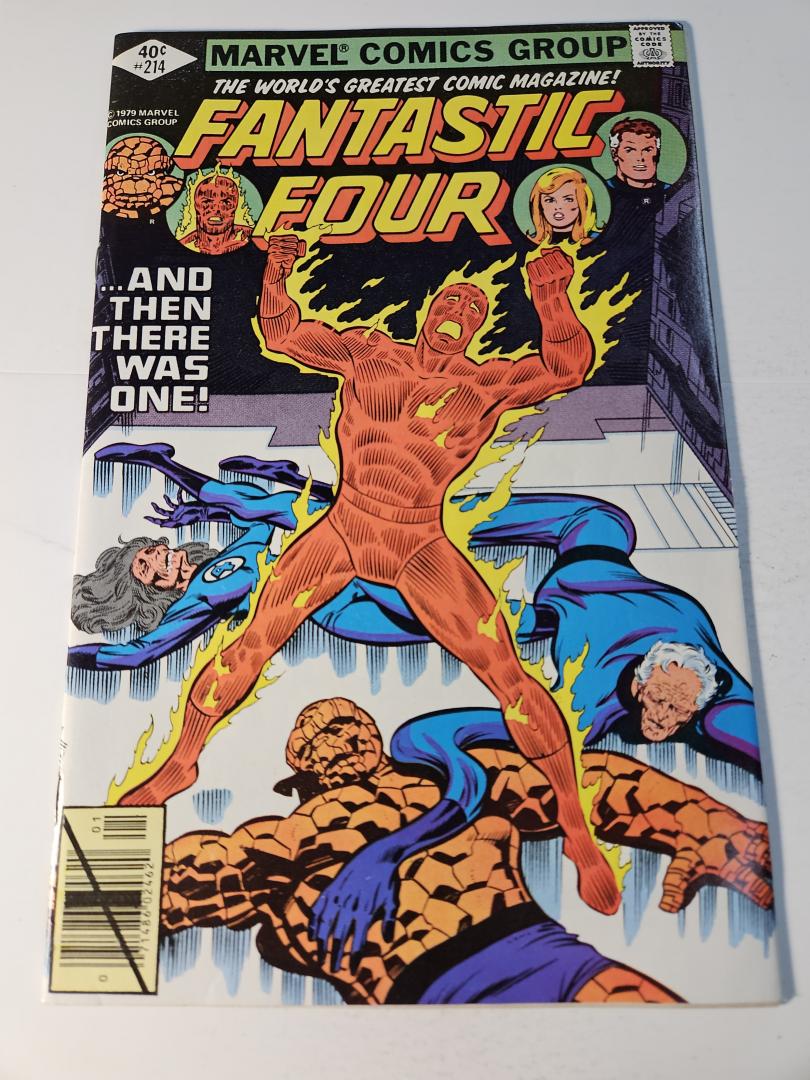 Fantastic Four #214, VF/NM John Byrne, Marvel, 1979
