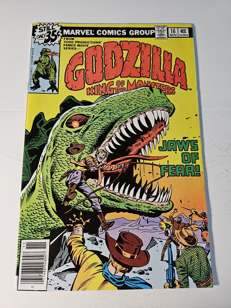 Godzilla King of the Monsters #16, NM- Marvel, 1978
