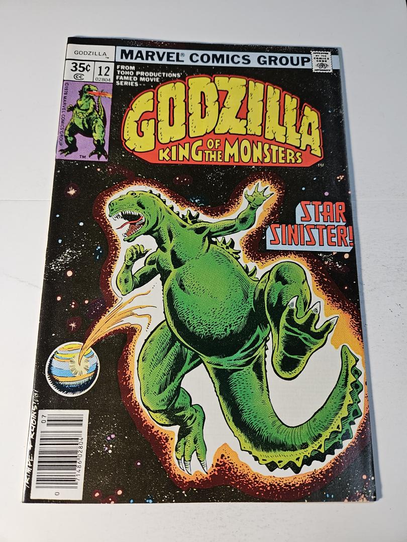 Godzilla #12 VF, Marvel, 1978