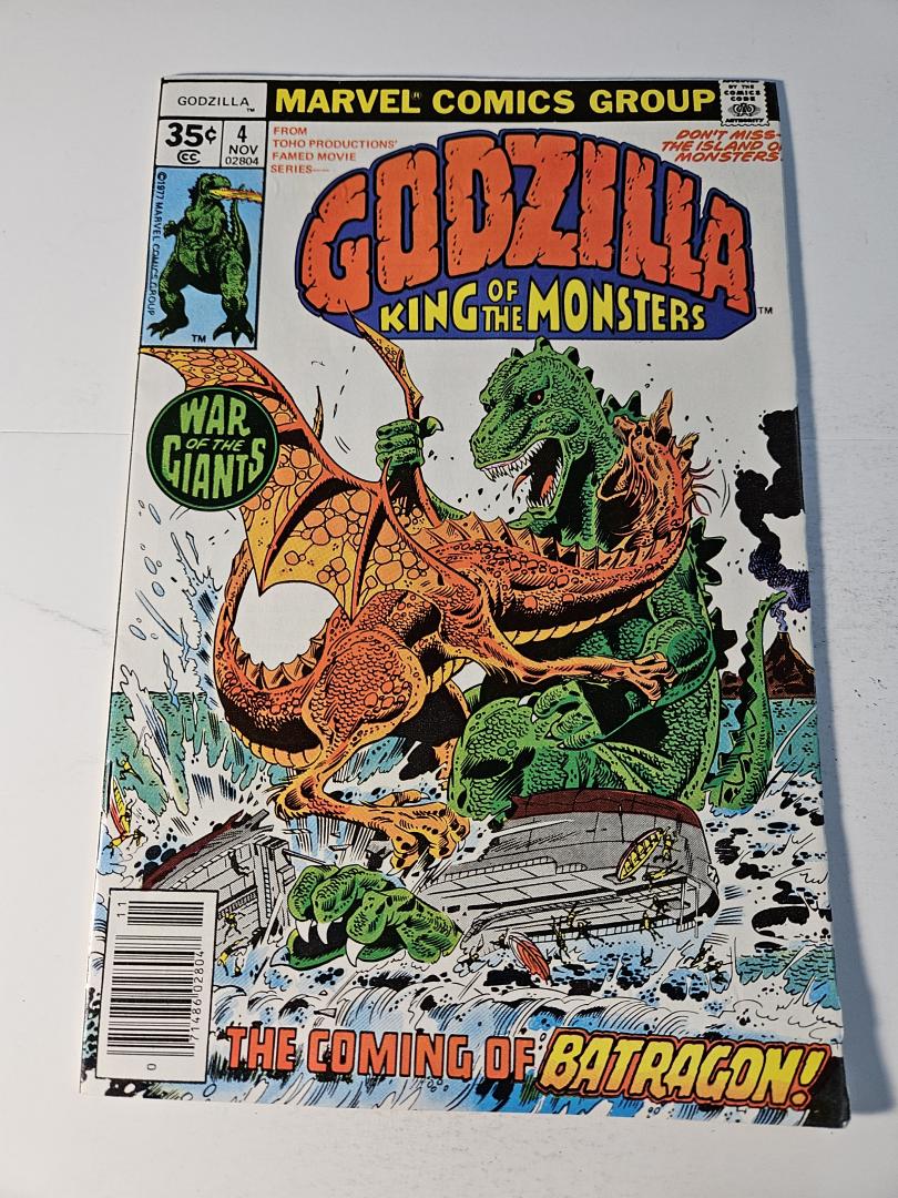Godzilla #4, Marvel, 1977