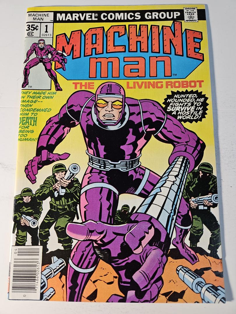 Machine Man #1, NM- Marvel, 1978