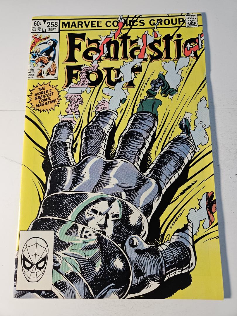 Fantastic Four #258, VD+ Dr. DoomMarvel, 1983