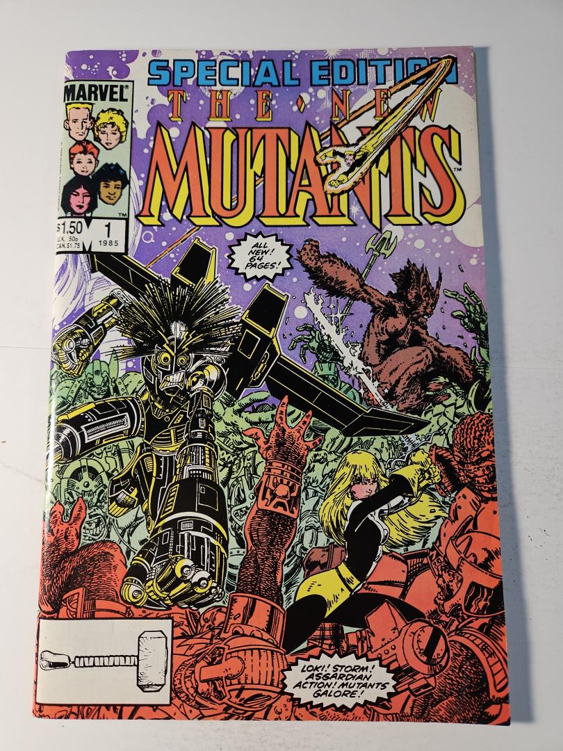 New Mutants Special Edition #1, NM- Marvel, 1985