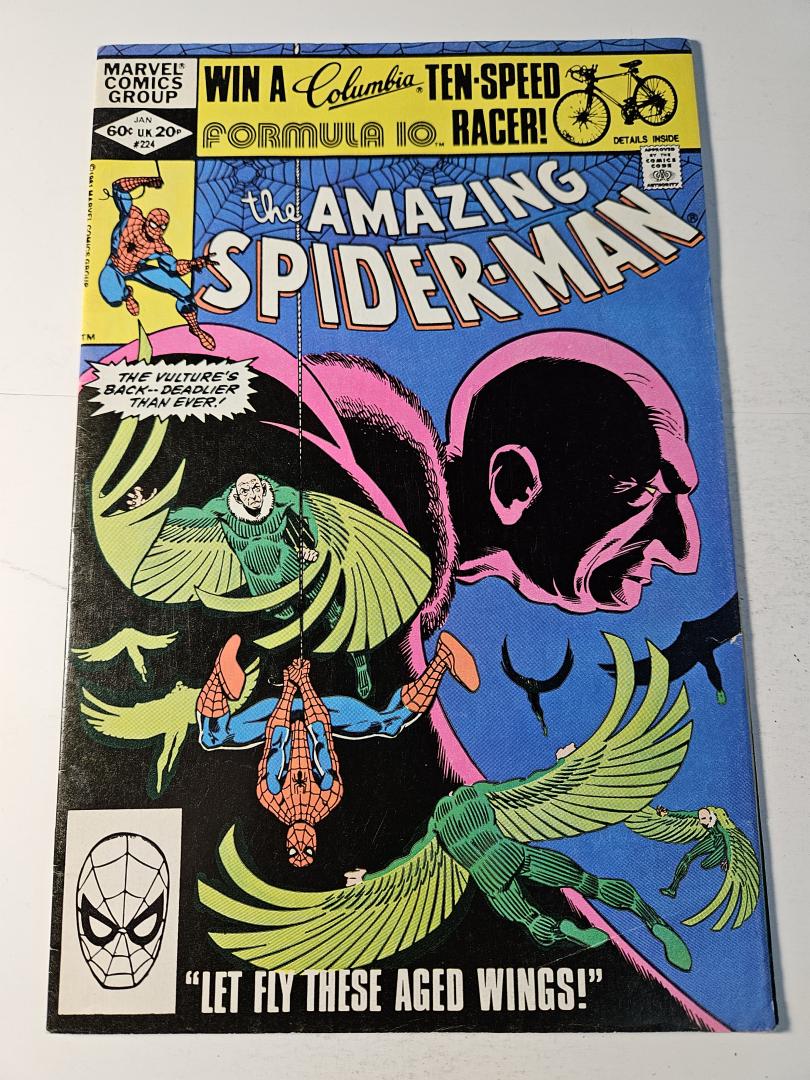 Amazing Spider-Man #224, Marvel, 1982