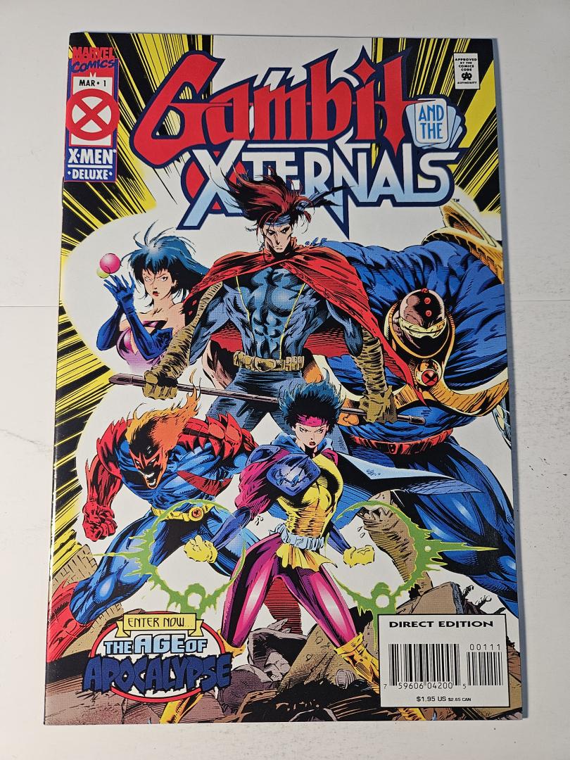 Gambit and the X-Ternals #1, VF/NM Marvel, 1995
