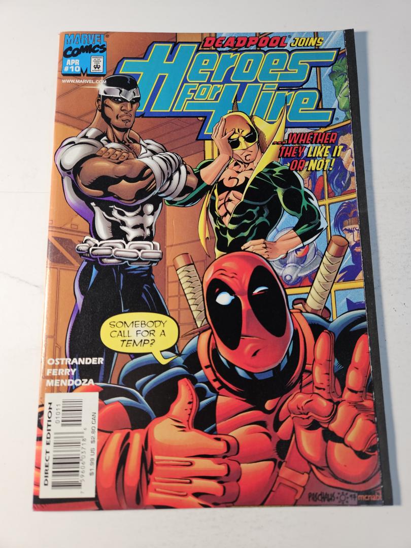 Heroes for Hire #10, Deadpool, Marvel, 1998