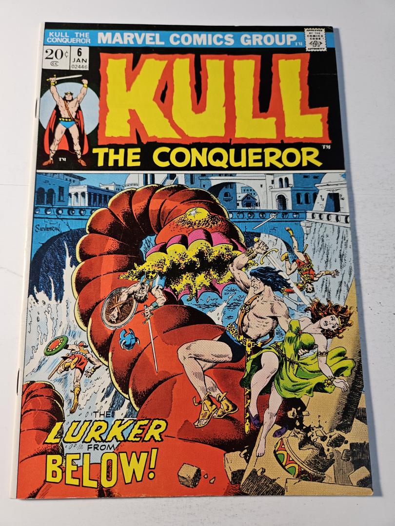 Kull the Conqueror #6, Marvel, 1972