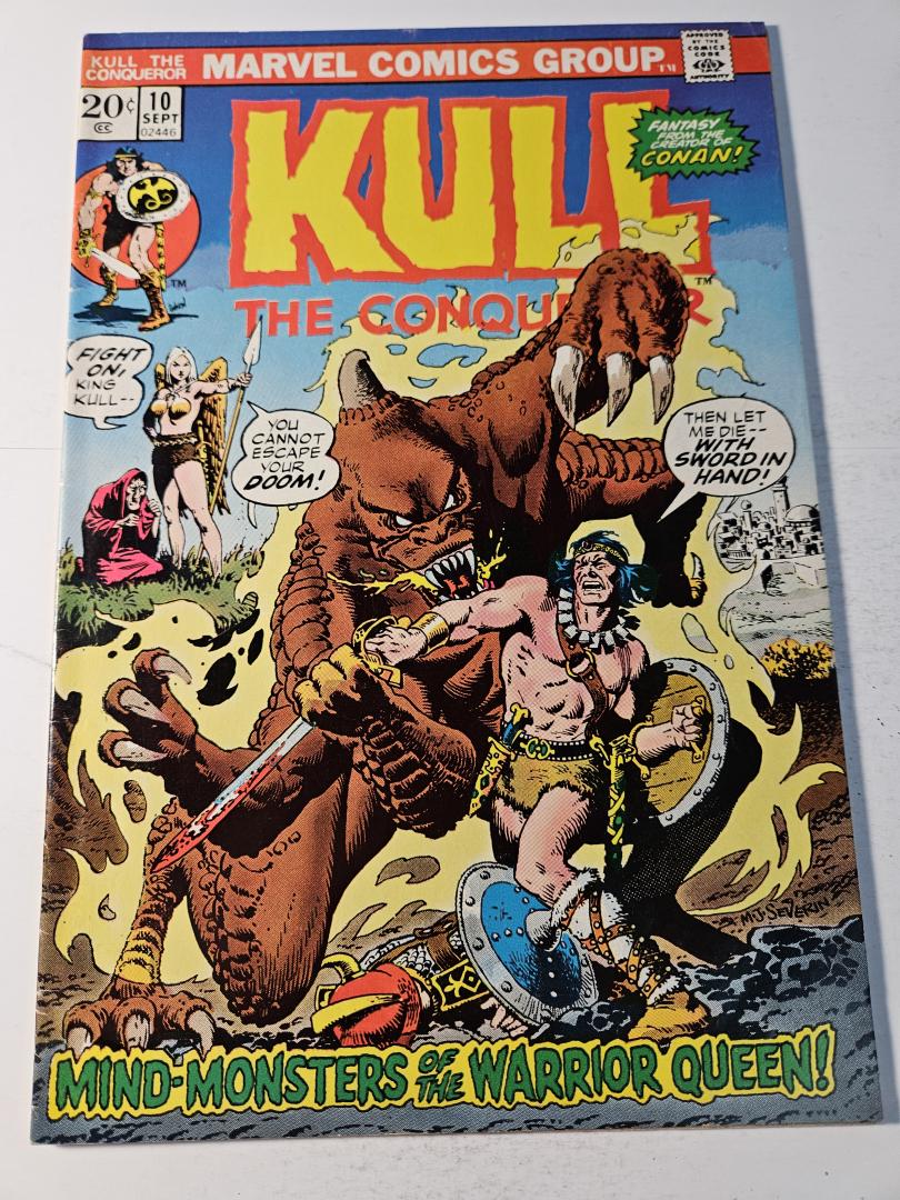 Kull the Conqueror #10, Marvel, 1973