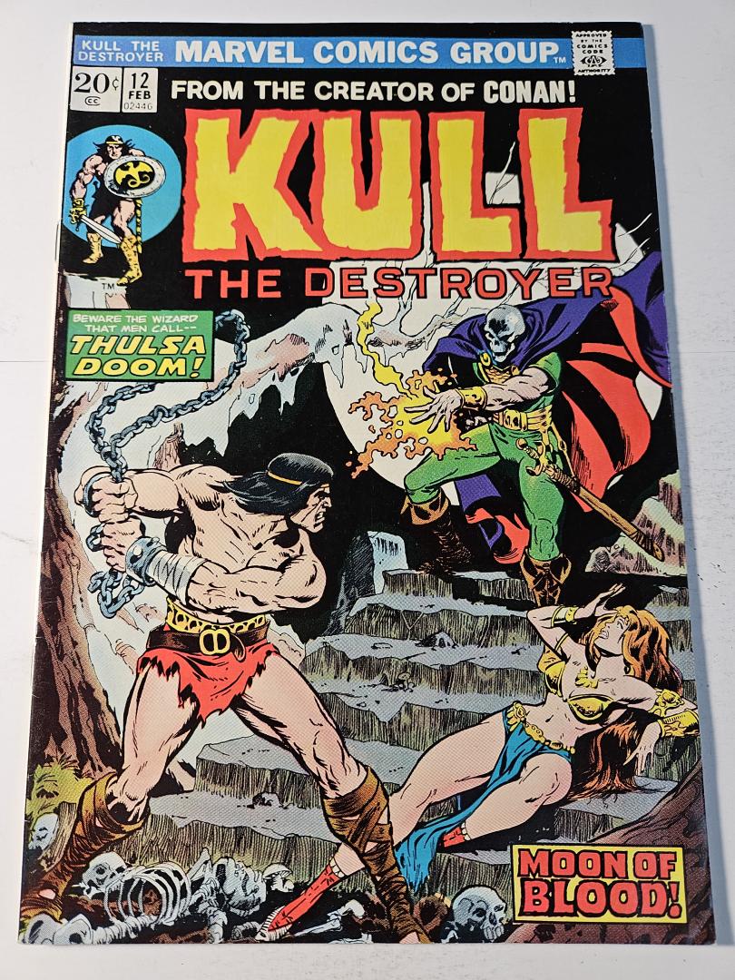 Kull the Destroyer #12, Marvel, 1974