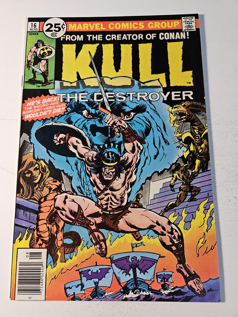 Kull the Destroyer #16, Marvel, 1976