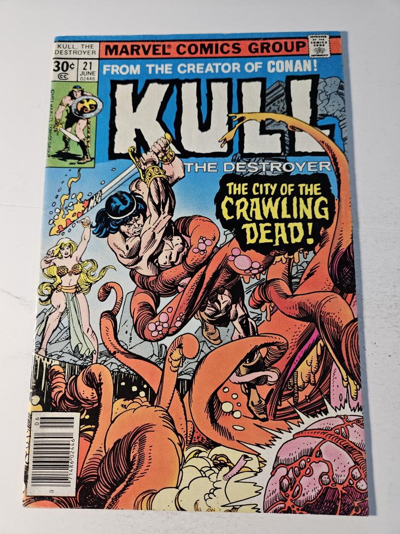 Kull the Destroyer #21, Marvel, 1977