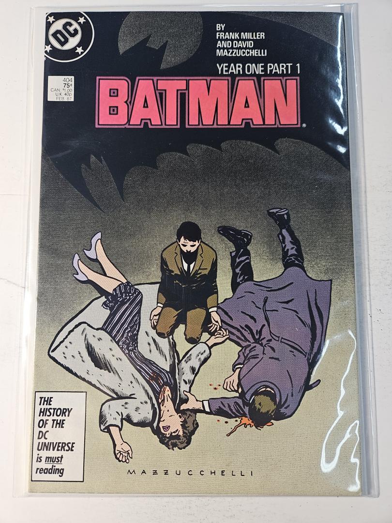 Batman #404-407 YEAR ONE SET DC, 1987