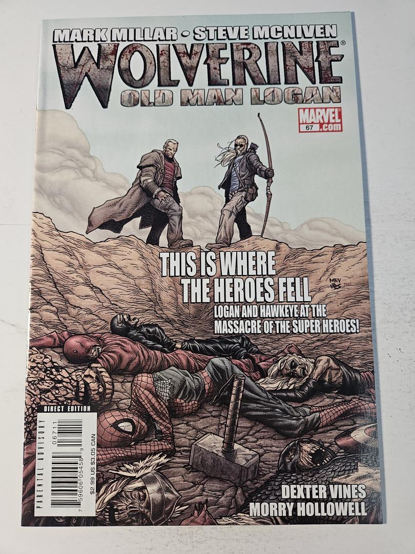 Wolverine #67, Old Man Logan Storyline Marvel, 2008