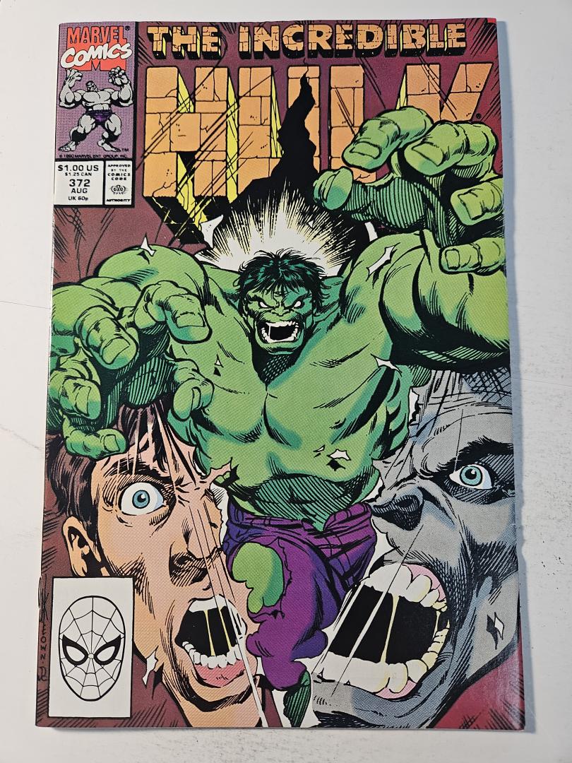 Incredible Hulk #372, Marvel, 1990