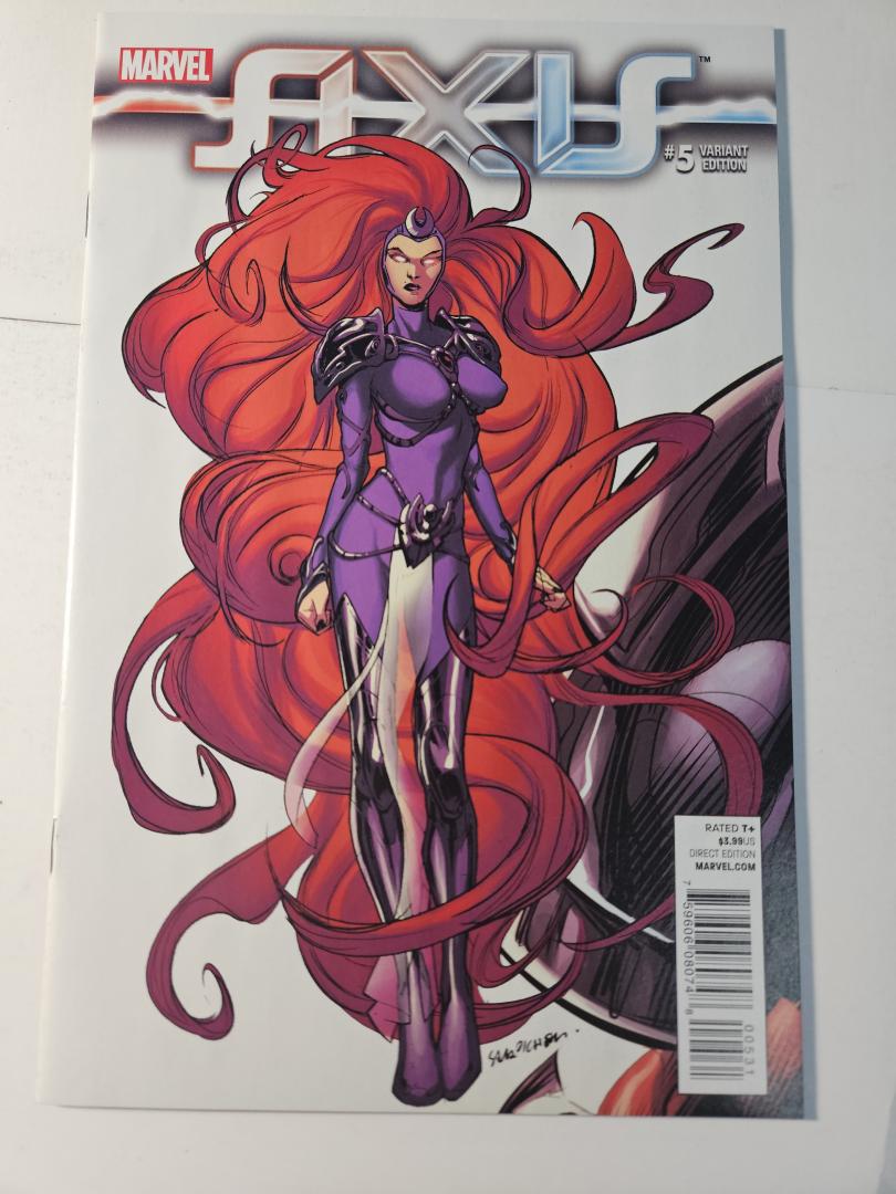 Axis #5, Variant Cvr, Marvel