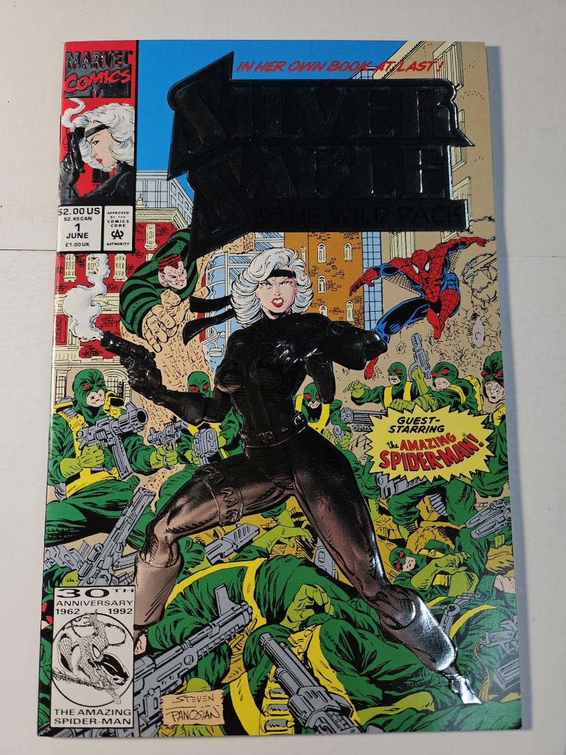 Silver Sable and the Wild Pack #1, VF/NM Marvel, 1992