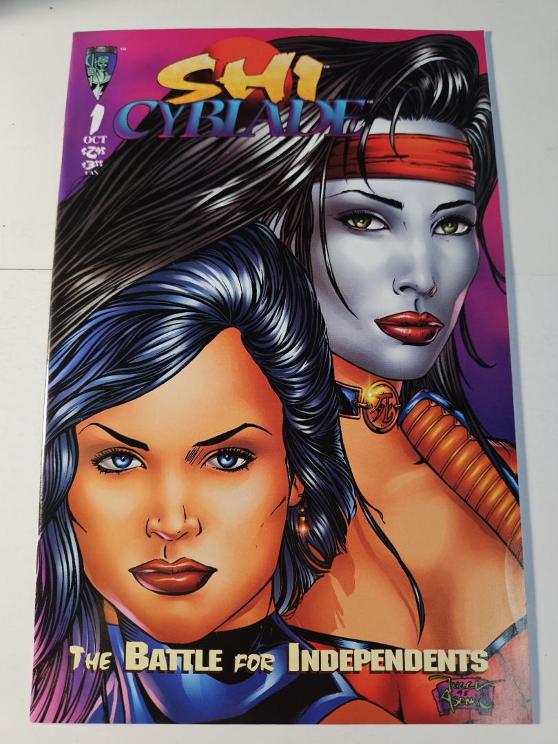 Shi Cyblade #1, Crusade Comics, 1995