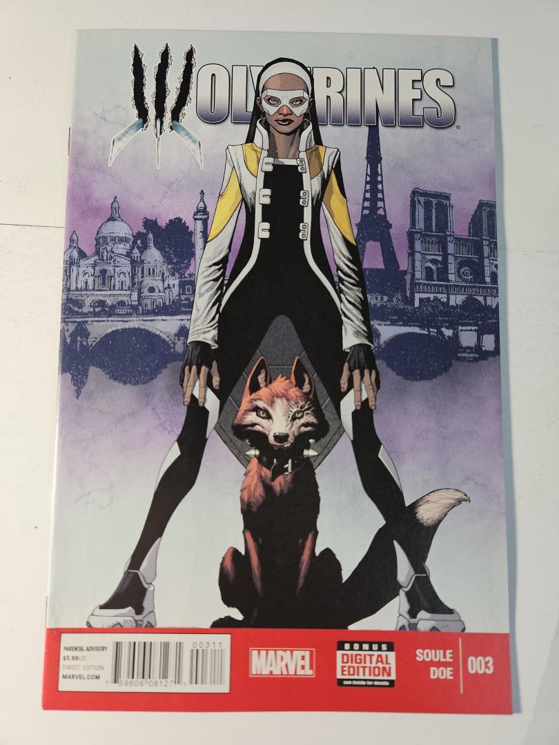 Wolverines #3, 1st Fantomelle, NM- Marvel