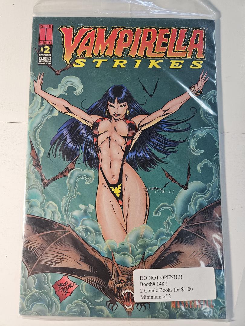 Vampirella Strikes #2, NM Polybagged, Harris Comics, December