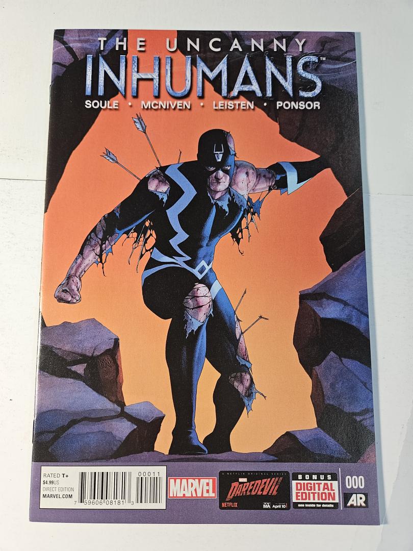 Uncanny Inhumans #0, Marvel, 2015