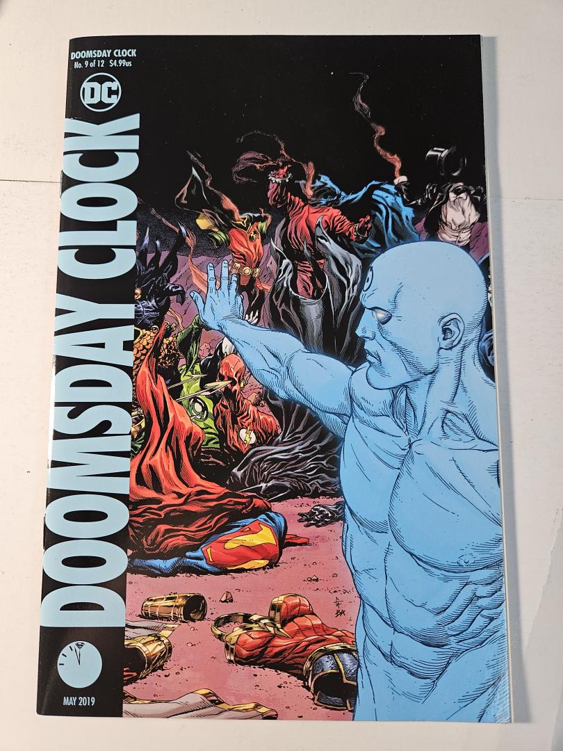 Doomsday Clock #9, NM Dr. Manhattan variant, DC, 2019