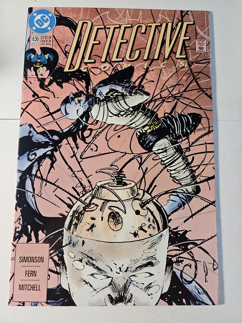 Detective Comics #636, NM DC, 1991