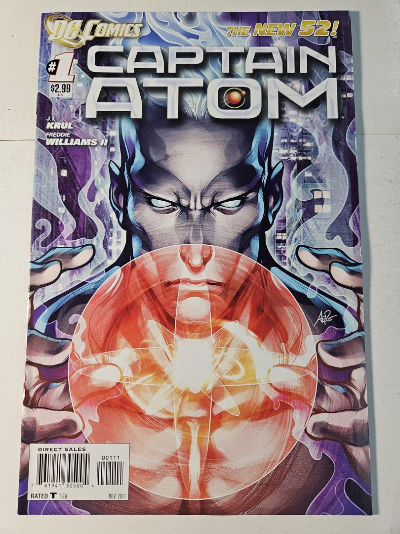 Captain Atom #1, DC Comics, 2011
