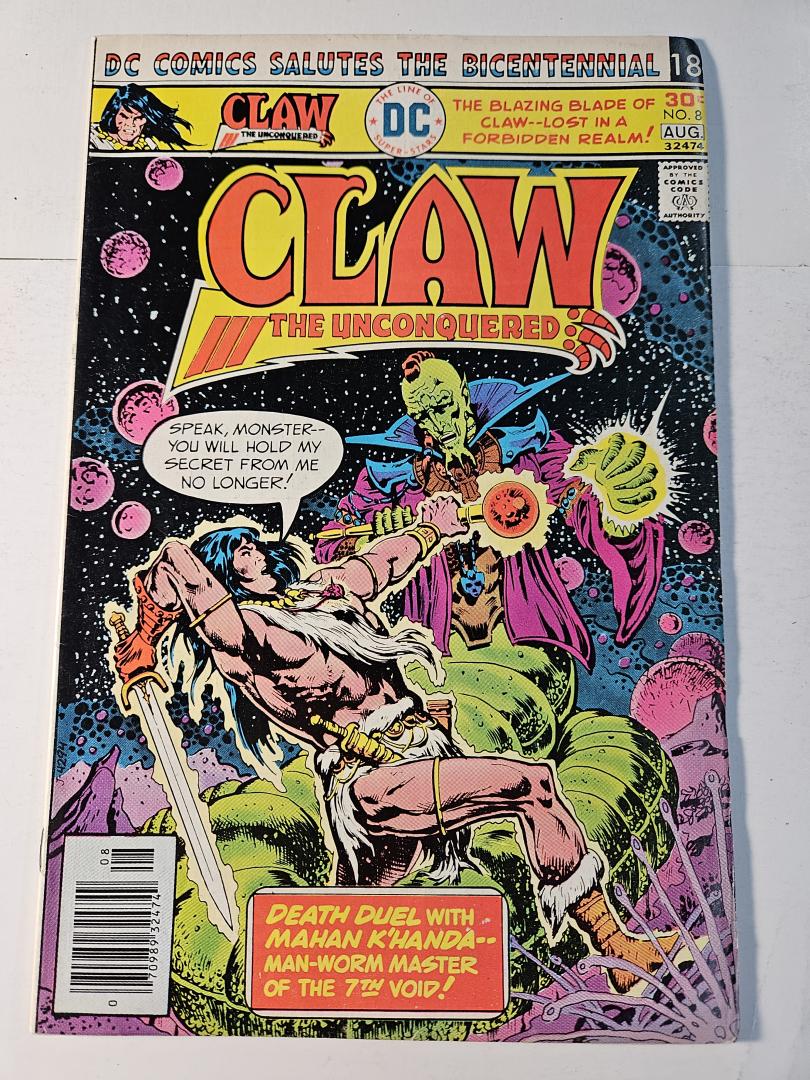 Claw the Unconquered #8, DC, 1976