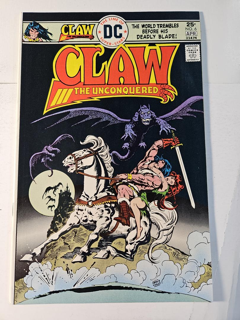 Claw the Unconquered #6, DC, Apr 1976