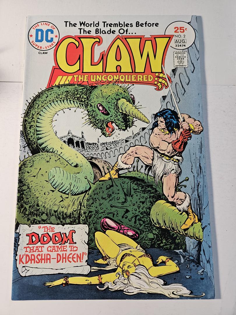 Claw the Unconquered #2, DC, 1975