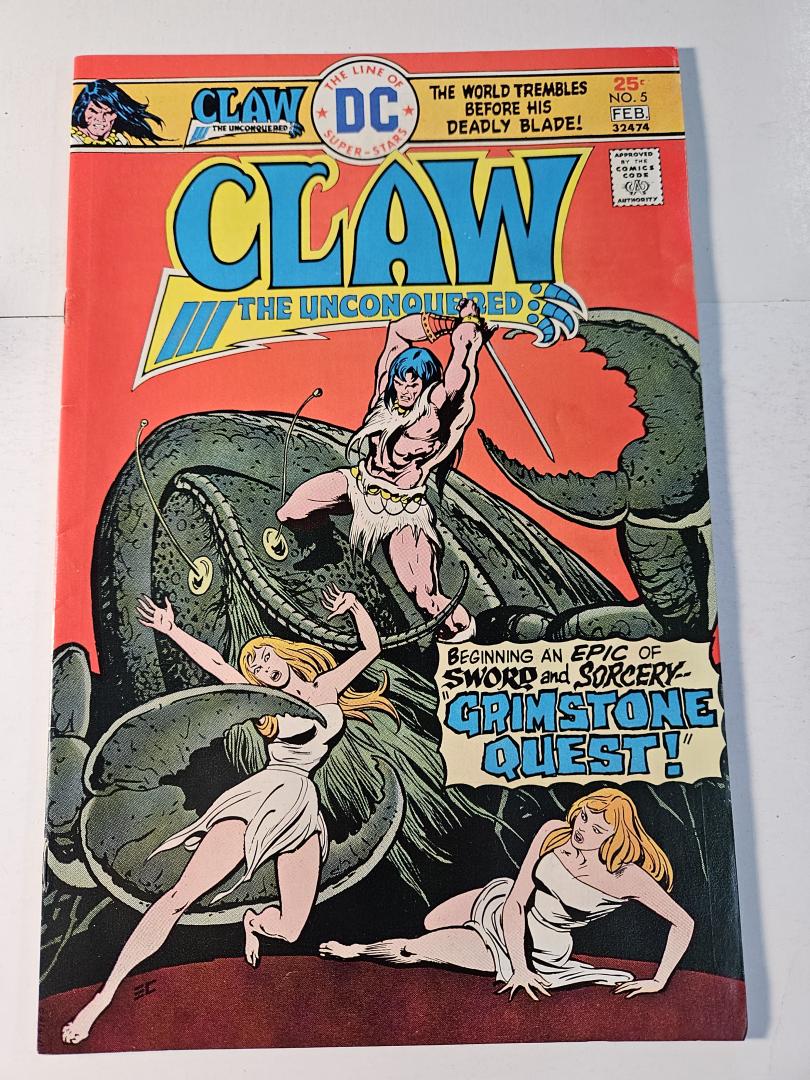 Claw the Unconquered #5, DC, 1976 Copy2