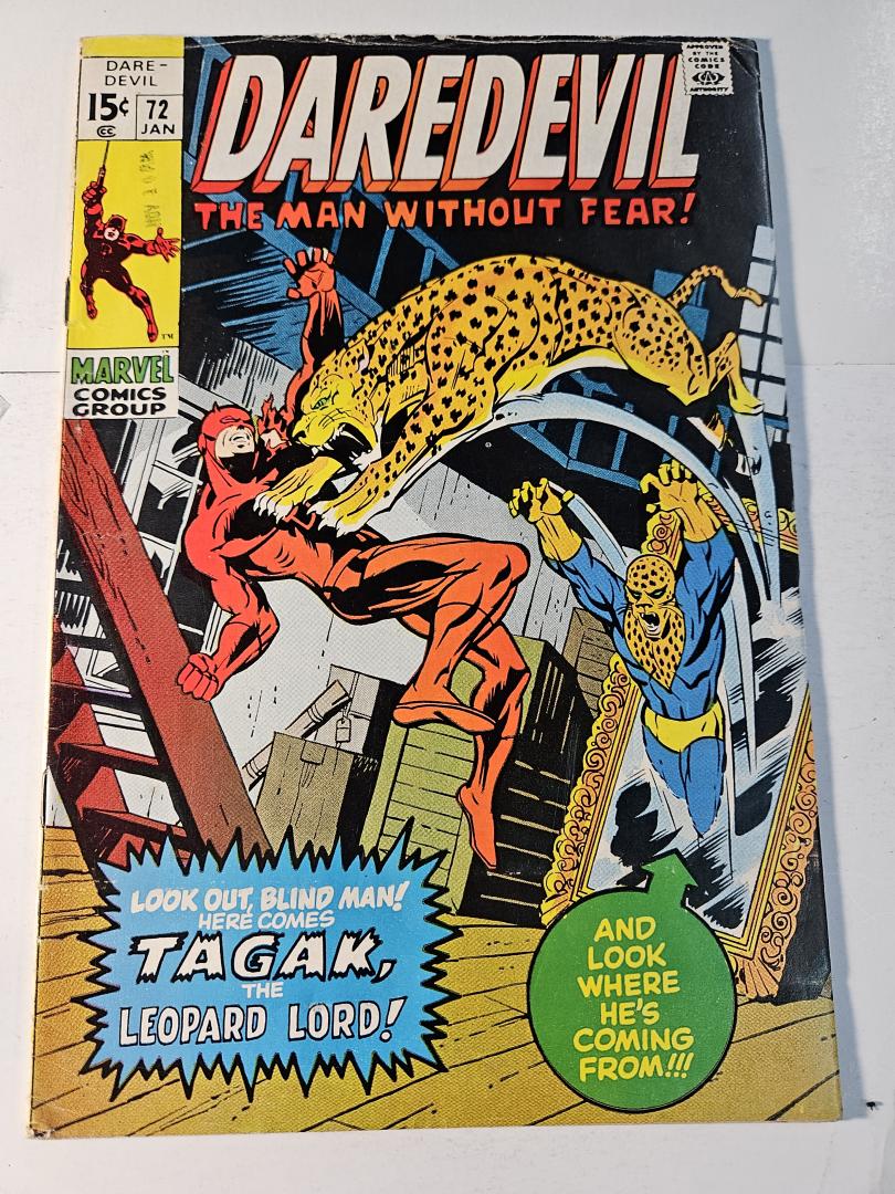 Daredevil #72, Marvel, 1971