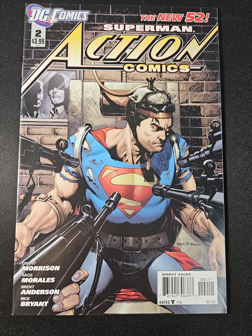 Action Comics #2, VF+ New 52 DC Comics, 2011