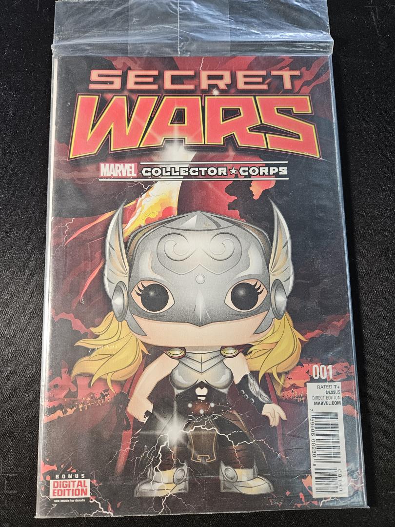 Secret Wars #1, Marvel Collector Corps Variant Cvr, Marvel