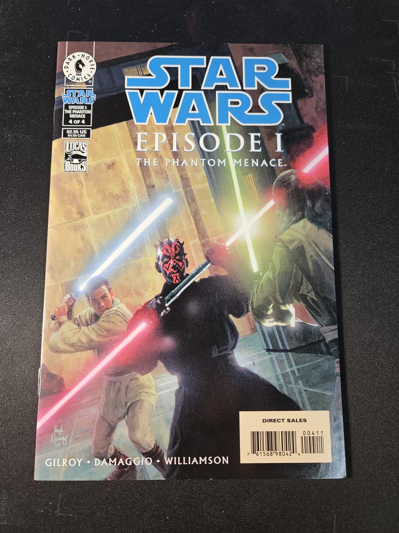 Star Wars Episode I Phantom Menace #4, NM Darth Maul Dark Horse, 1999